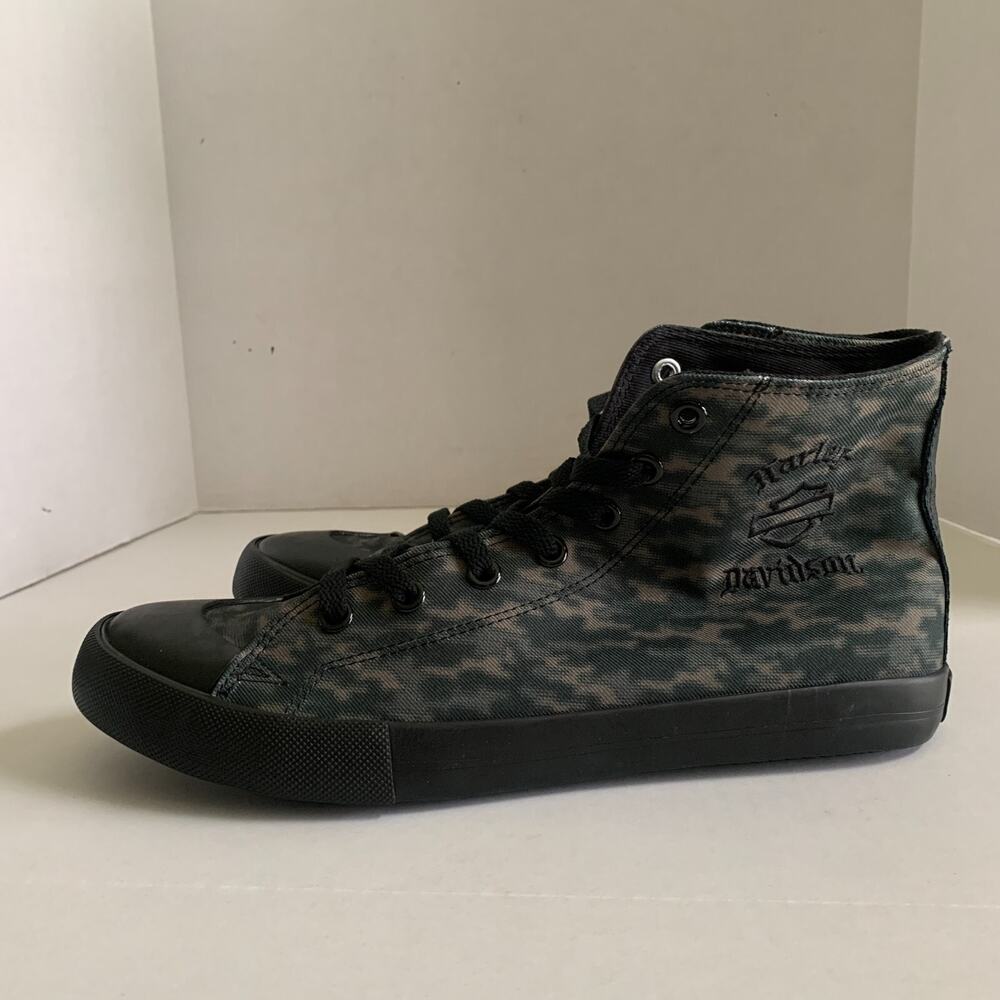 Harley Davidson Men's Size 8 Baxter High Top Camo Sneaker Shoes D93903 New
